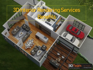 3D Interior Rendering Services Benefits - 3Dteam