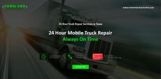 24 Hour Truck Repair Services in Texas