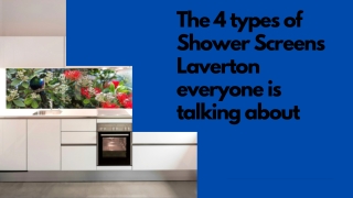 The 4 types of Shower Screens Laverton everyone is talking about