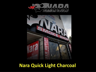 Nara Quick Light Charcoal