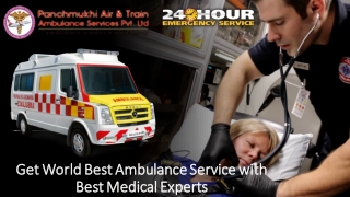 Book World Class Road Ambulance Service in Mariani for 24 hours Patient Transportation