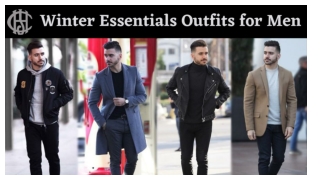 Winter Essentials Outfits for Men