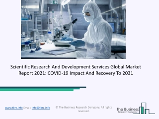 (2021-2031) Scientific Research And Development Services Market Size, Share, Growth And Trends