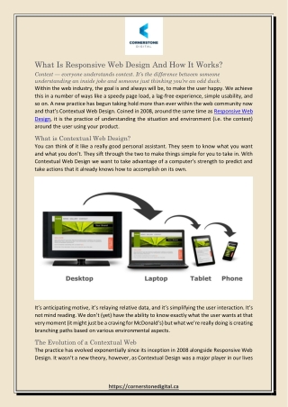 What Is Responsive Web Design And How It Works?