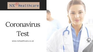 Coronavirus Test - NX Healthcare