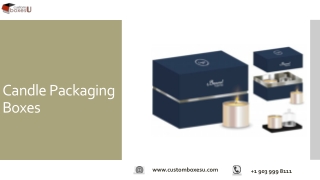 Candle packaging boxes with Printed logo & Design in Texas, USA