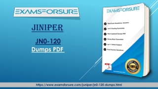 Juniper JN0-120 dumps and Exam Questions