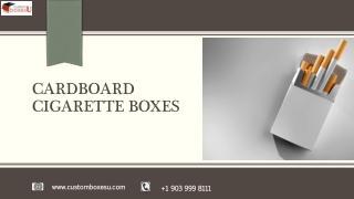 Cardboard cigarette boxes With free Shipping in London, UK