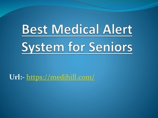 Best Medical Alert System for Seniors
