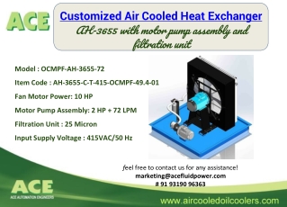 Customized Air Cooled Heat Exchanger