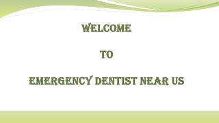 Emergency Dentist Las Vegas