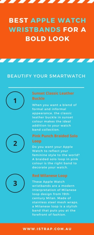 Best Apple Watch Wristbands for a Bold Look