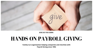 Payroll Giving