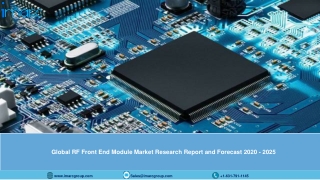 RF Front End Module Market Research Report, Industry Analysis, Share, Growth and Forecast Till 2025