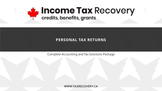 Personal Tax Returns