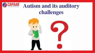 Autism and Hearing disorder in Bangalore | Best Autism Disorder in Bangalore