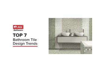 2021's Latest Trends On Bathroom Tiles Design