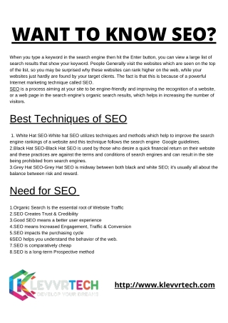 SEO Training in Chandigarh ! 100%Job  Assistance.