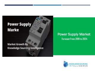 Power Supply Market Expected to Grow 5.11% From 2019 to 2025