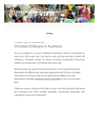 Christian Childcare in Auckland