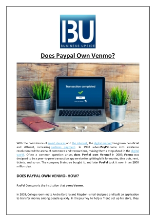 Does Paypal Own Venmo?