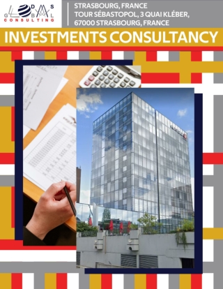 Investment consulting services in Strasbourg