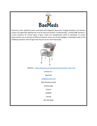 Medical Shower Chair Online Canada | Baemeds.com