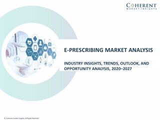 E-Prescribing Market To Surpass US$ 3.1 Billion By 2026 - Coherent Market Insights