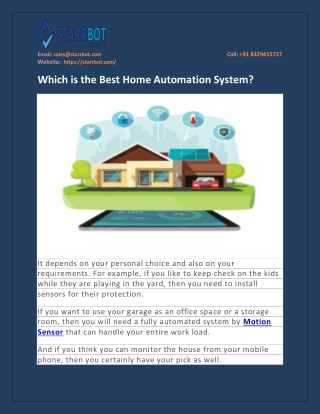 Which is the Best Home Automation System