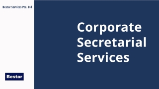 Corporate Secretarial  Services