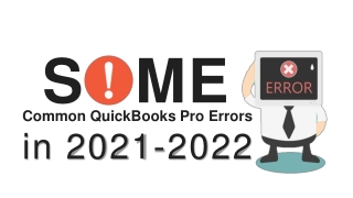 Common QuickBooks Pro Errors