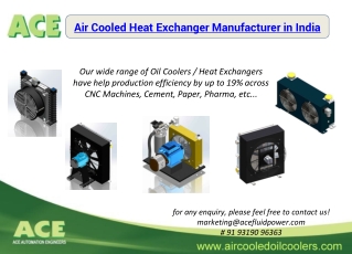 Air Cooled Heat Exchanger Manufacturer in India