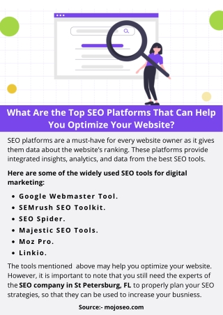 What Are the Top SEO Platforms That Can Help You Optimize Your Website?