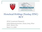 Horsehead Holdings Nasdaq: ZINC BUY