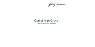 Godrej High Grove Chandivali E Brochure - A Home Made Specially For You