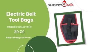 Electric Belt Tool Bags Online at ShoppySanta