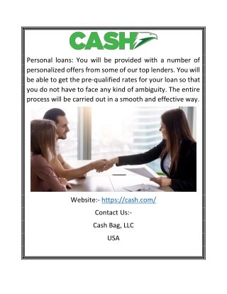 Short Term Loans Online | Cash.com