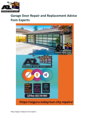 Garage Door Repair Near Me