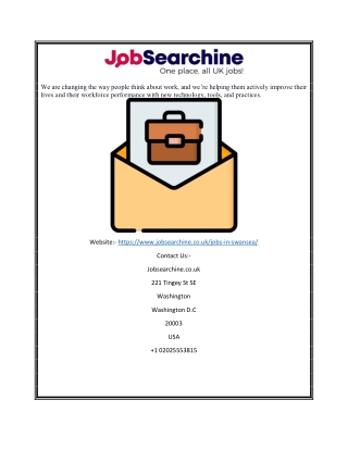 Jobs in Swansea | Jobsearchine.co.uk