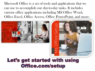 How to Download and Install Office.com/setup?