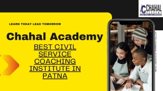 Best UPSC Coaching in Patna| Chahal Academy