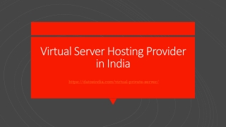 Virtual Server Hosting Provider in India