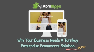 Enterprise Ecommerce Solution: Thing To Check
