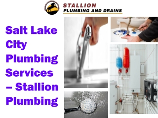 Get Quality Salt Lake City Plumbing Repair Services
