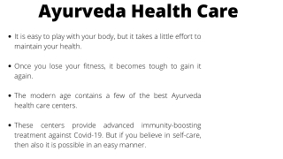 Ayurveda Health Care