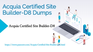 Acquia Certified Site Builder-D8 Certification Dumps