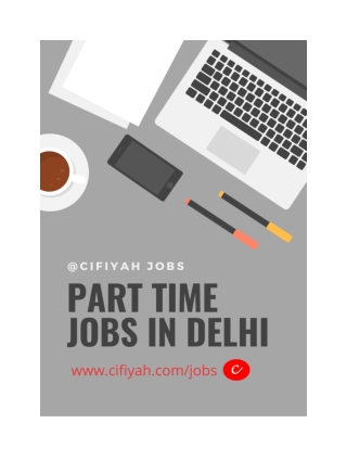 Part time home based job vacancy in Delhi
