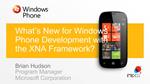 What s New for Windows Phone Development with the XNA Framework