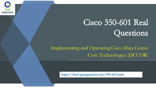 2021 Updated CCIE Data Center 350-601 Dumps