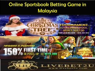 Online Sportsbook Betting Game in Malaysia - lb2u